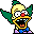 Krusty laughing icon